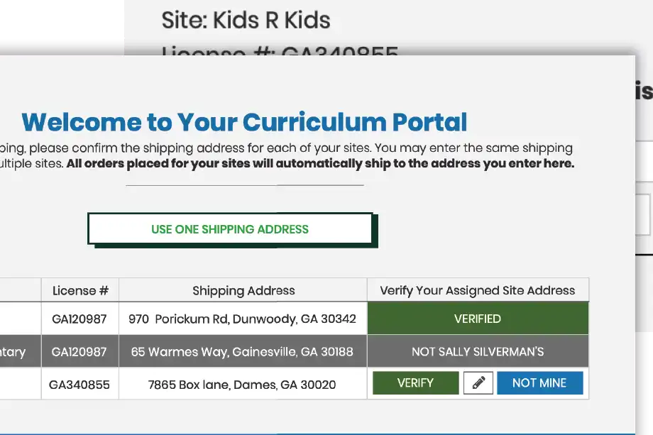 Curriculum Portal