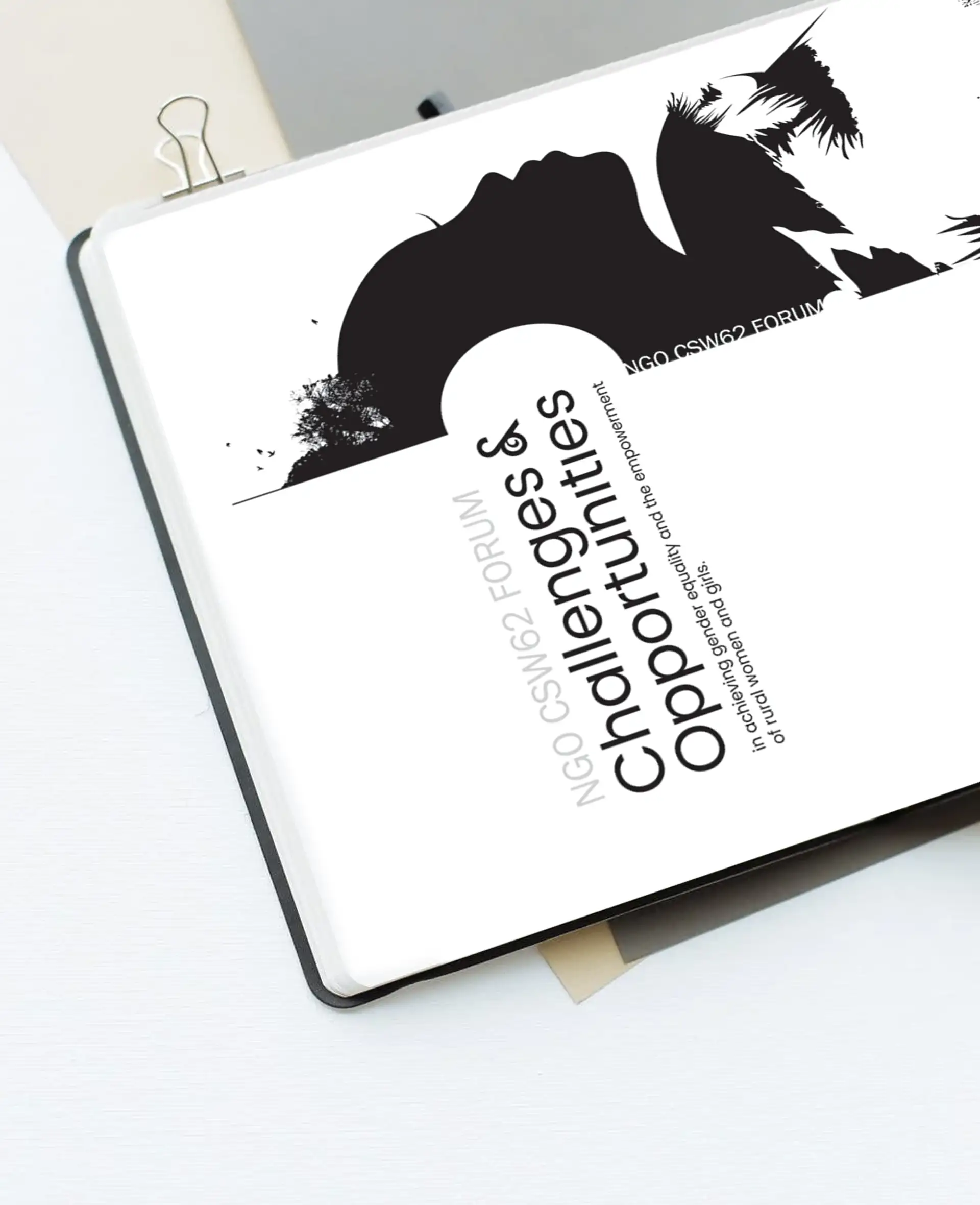United Nations Commission on the Status of Women (CSW62) Program Cover