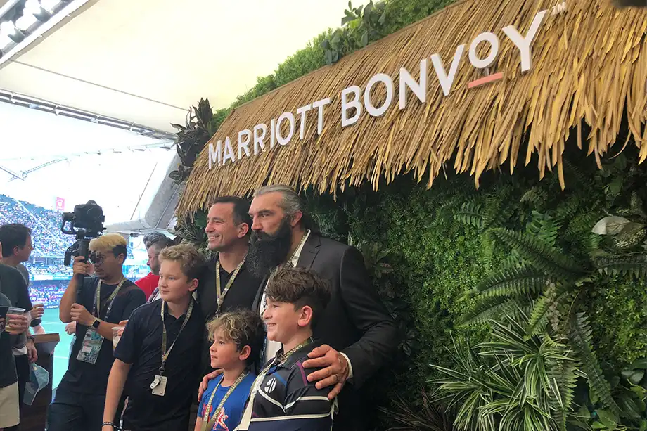 Suite in The Sky Celebrity Photo Op
